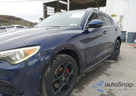 2018 Alfa Romeo Stelvio Awd from USA, damaged, VIN ZASFAKANXJ7B83291